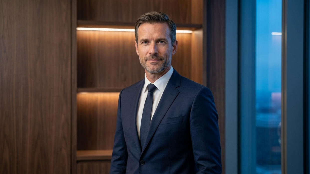 Portrait of Marcus Hale, Partner